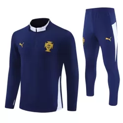 Portugal Trainingssweaterset Heren 2024/25 Kwartrits Grijze Portugal Trainingssweaterset Heren 2024/25 Kwartrits Grijze