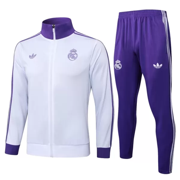 Real Madrid Trainingsjack Pak Heren 2024/25 Witte Real Madrid Trainingsjack Pak Heren 2024/25 Witte