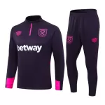 West Ham United Trainingssweaterset Heren 2024/25 Kwartrits