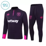 West Ham United Trainingssweaterset Kind 2024/25 Kwartrits