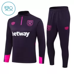West Ham United Trainingssweaterset Kind 2024/25 Kwartrits