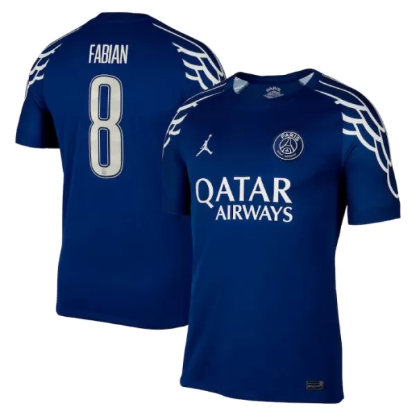 Paris Saint-Germain Fabian Ruiz 8 Shirt Heren Vierde 2024/25 Paris Saint-Germain Fabian Ruiz 8 Shirt Heren Vierde 2024/25