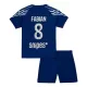 Paris Saint-Germain Fabian Ruiz 8 Tenue Kind Vierde 2024/25 Paris Saint-Germain Fabian Ruiz 8 Tenue Kind Vierde 2024/25