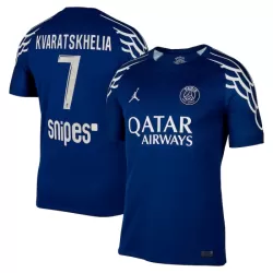 Paris Saint-Germain Kvaratskhelia 7 Shirt Heren Vierde 2024/25