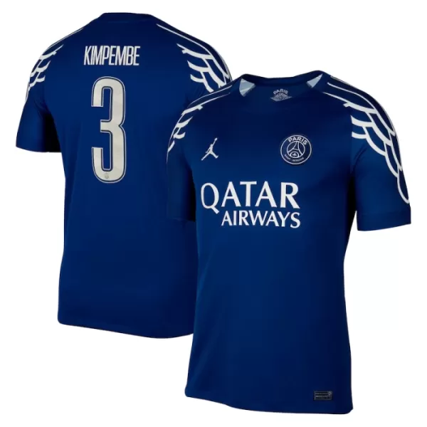 Paris Saint-Germain Presnel Kimpembe 3 Shirt Heren Vierde 2024/25 Paris Saint-Germain Presnel Kimpembe 3 Shirt Heren Vierde 2024/25