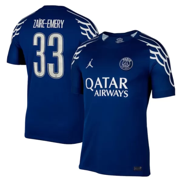 Paris Saint-Germain Zaire Emery 33 Shirt Heren Vierde 2024/25 Paris Saint-Germain Zaire Emery 33 Shirt Heren Vierde 2024/25