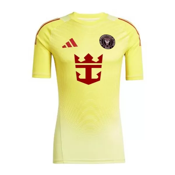 Inter Miami CF Keeper Shirt Heren 2025/26 Gele Inter Miami CF Keeper Shirt Heren 2025/26 Gele