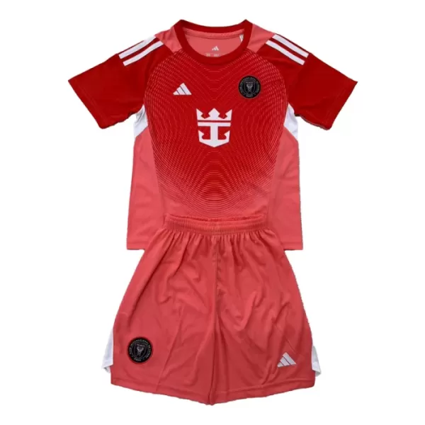 Inter Miami CF Keeper Tenue Kind 2025/26 Rode Inter Miami CF Keeper Tenue Kind 2025/26 Rode