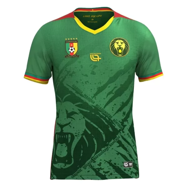 Kameroen Shirt Heren Thuis 2025 Kameroen Shirt Heren Thuis 2025