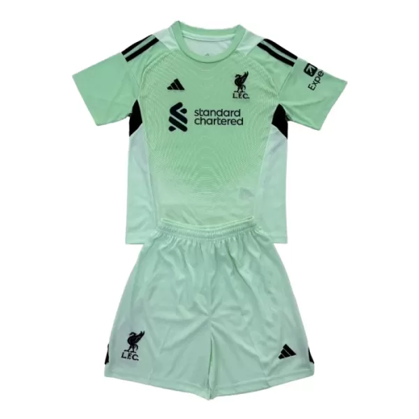Liverpool Keeper Tenue Kind 2025/26 Groene Liverpool Keeper Tenue Kind 2025/26 Groene