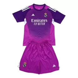 Real Madrid Keeper Tenue Kind 2025/26 Purper Real Madrid Keeper Tenue Kind 2025/26 Purper
