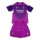 Real Madrid Keeper Tenue Kind 2025/26 Purper Real Madrid Keeper Tenue Kind 2025/26 Purper