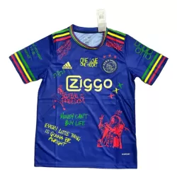 AFC Ajax x Bob Marley Shirt Heren 2024/25 Blauwe AFC Ajax x Bob Marley Shirt Heren 2024/25 Blauwe