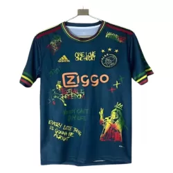 AFC Ajax x Bob Marley Shirt Heren 2024/25 Grijze AFC Ajax x Bob Marley Shirt Heren 2024/25 Grijze