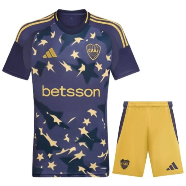Boca Juniors Tenue Kind Derde 2024/25 Boca Juniors Tenue Kind Derde 2024/25