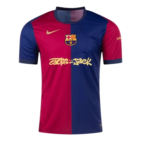 FC Barcelona x Travis Scott Shirt Heren Thuis 2024/25 FC Barcelona x Travis Scott Shirt Heren Thuis 2024/25