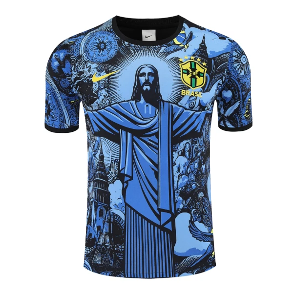 Brazilië Shirt Heren 2024/25 Blauwe - Speciaal