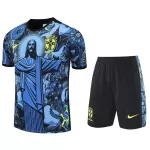 Brazilië Tenue Kind 2024/25 Blauwe - Speciaal