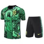 Brazilië Tenue Kind 2024/25 Groene - Speciaal