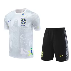 Brazilië Tenue Kind 2024/25 Witte - Speciaal Brazilië Tenue Kind 2024/25 Witte - Speciaal