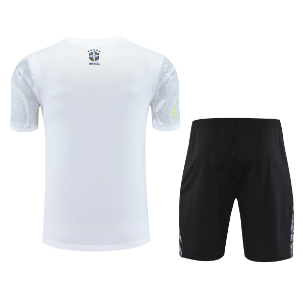 Brazilië Tenue Kind 2024/25 Witte - Speciaal