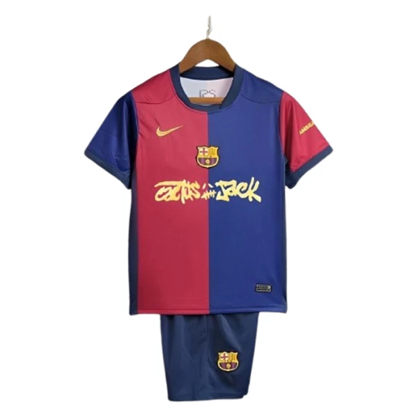 FC Barcelona x Travis Scott Tenue Kind Thuis 2024/25 FC Barcelona x Travis Scott Tenue Kind Thuis 2024/25