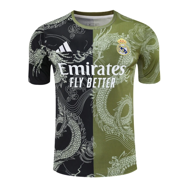 Real Madrid Dragon Shirt Heren 2024/25 Groene Real Madrid Dragon Shirt Heren 2024/25 Groene