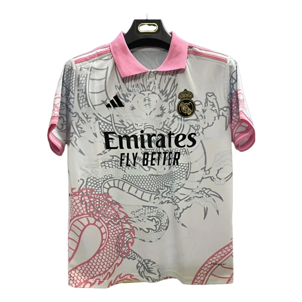 Real Madrid Dragon Shirt Heren 2025/26 Witte Real Madrid Dragon Shirt Heren 2025/26 Witte