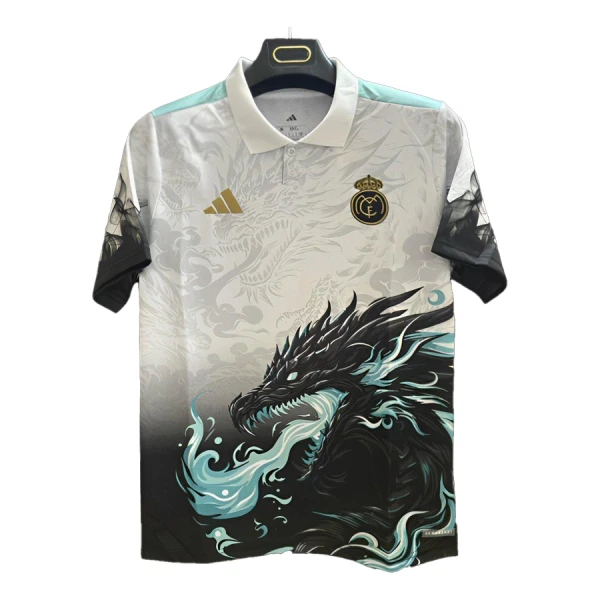 Real Madrid Dragon Shirt Heren 2025/26 Witte Real Madrid Dragon Shirt Heren 2025/26 Witte