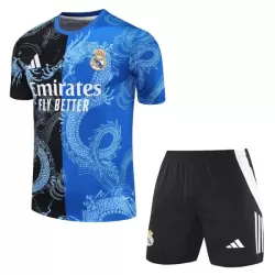 Real Madrid Dragon Tenue Kind 2024/25 Blauwe Real Madrid Dragon Tenue Kind 2024/25 Blauwe