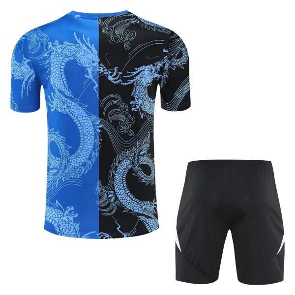 Real Madrid Dragon Tenue Kind 2024/25 Blauwe