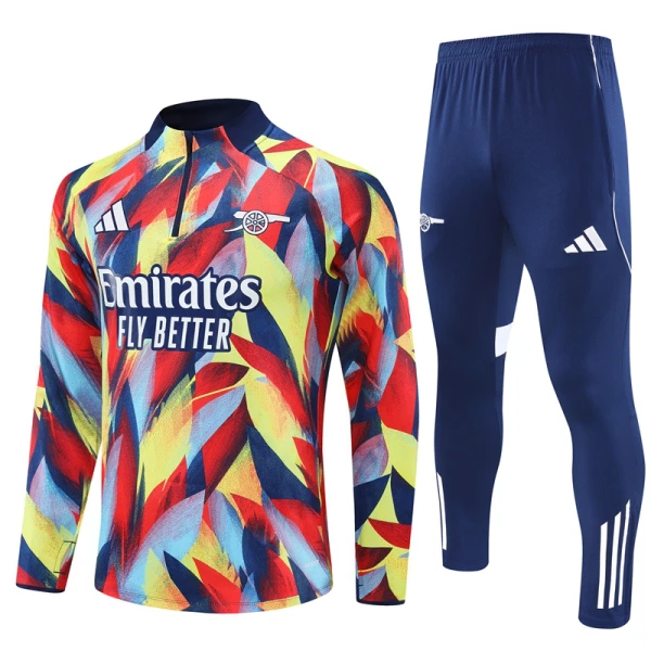 Arsenal Trainingssweaterset Heren 2025/26 Kwartrits Arsenal Trainingssweaterset Heren 2025/26 Kwartrits