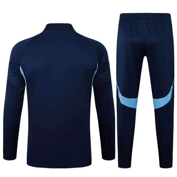 Arsenal Trainingssweaterset Heren 2025/26 Kwartrits Grijze