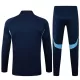 Arsenal Trainingssweaterset Heren 2025/26 Kwartrits Grijze