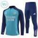 Arsenal Trainingssweaterset Kind 2025/26 Kwartrits Blauwe Arsenal Trainingssweaterset Kind 2025/26 Kwartrits Blauwe