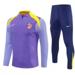 Atlético Madrid Trainingssweaterset Heren 2025/26 Kwartrits Purper