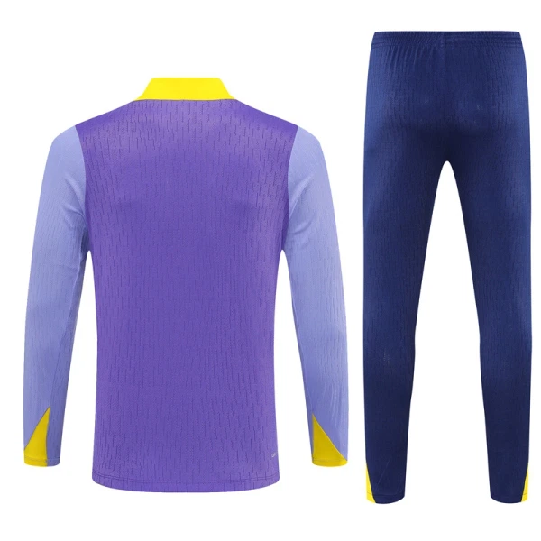 Atlético Madrid Trainingssweaterset Heren 2025/26 Kwartrits Purper