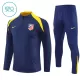 Atlético Madrid Trainingssweaterset Kind 2025/26 Kwartrits Grijze Atlético Madrid Trainingssweaterset Kind 2025/26 Kwartrits Grijze