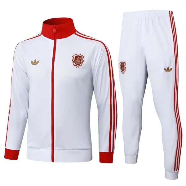 FC Bayern München Trainingsjack Pak Heren 2024/25 Witte FC Bayern München Trainingsjack Pak Heren 2024/25 Witte