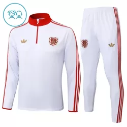 FC Bayern München Trainingssweaterset Kind 2024/25 Kwartrits Witte FC Bayern München Trainingssweaterset Kind 2024/25 Kwartrits Witte