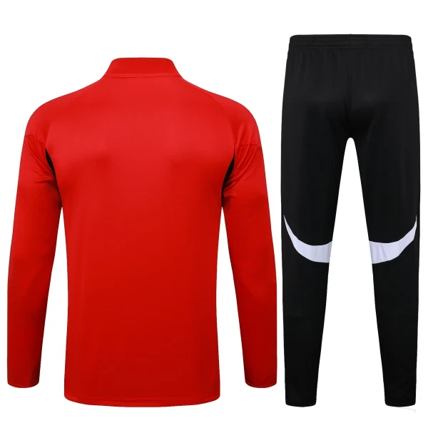 Liverpool Trainingssweaterset Heren 2024/25 Kwartrits Rode