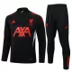 Liverpool Trainingssweaterset Heren 2024/25 Kwartrits Zwarte Liverpool Trainingssweaterset Heren 2024/25 Kwartrits Zwarte