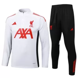 Liverpool Trainingssweaterset Heren 2025/26 Kwartrits Witte Liverpool Trainingssweaterset Heren 2025/26 Kwartrits Witte