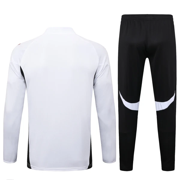 Liverpool Trainingssweaterset Heren 2025/26 Kwartrits Witte