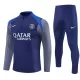 Paris Saint-Germain Trainingssweaterset Heren 2025/26 Kwartrits Grijze Paris Saint-Germain Trainingssweaterset Heren 2025/26 Kwartrits Grijze