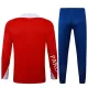 Paris Saint-Germain Trainingssweaterset Heren 2025/26 Kwartrits Rode