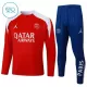 Paris Saint-Germain Trainingssweaterset Kind 2025/26 Kwartrits Rode Paris Saint-Germain Trainingssweaterset Kind 2025/26 Kwartrits Rode