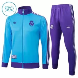 Real Madrid Trainingsjack Pak Kind 2025/26 Blauwe Real Madrid Trainingsjack Pak Kind 2025/26 Blauwe