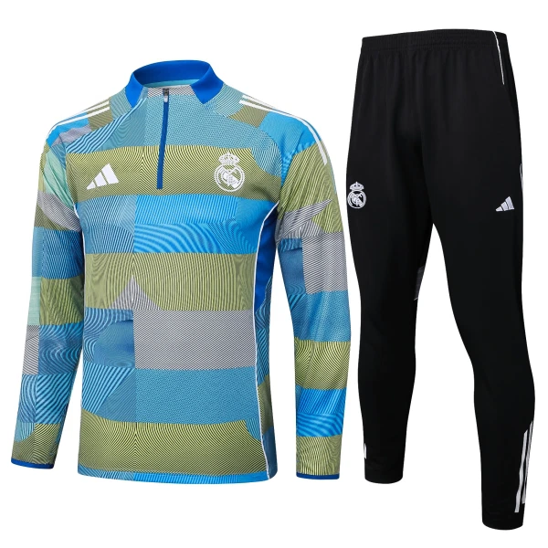 Real Madrid Trainingssweaterset Heren 2025/26 Kwartrits Real Madrid Trainingssweaterset Heren 2025/26 Kwartrits