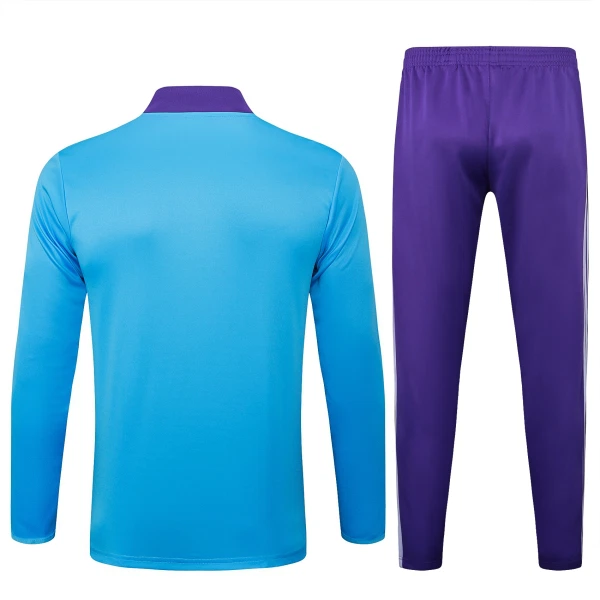 Real Madrid Trainingssweaterset Heren 2025/26 Kwartrits Blauwe
